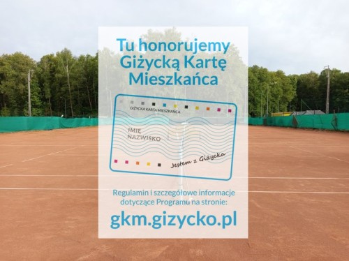 Na korty tenisowe z GKM