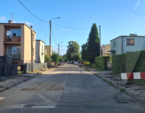 Rozpoczęto przebudowę ulicy Sportowej